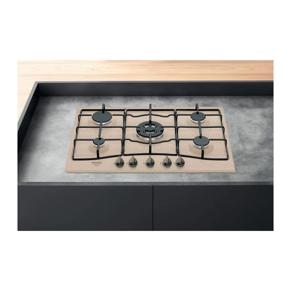 Hotpoint PCN 750 T (AV) R/HA Piano cottura colore avena 75cm — 3
