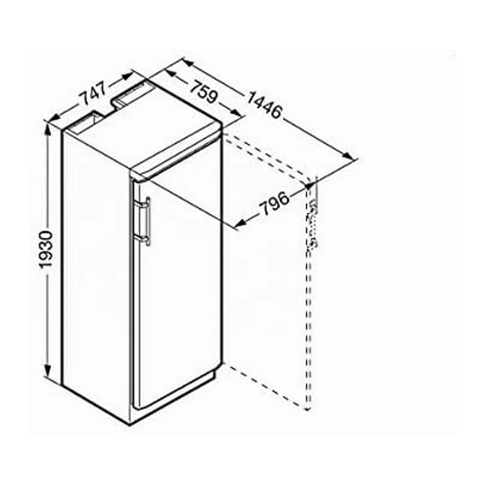 Liebherr WKT 6451 Libera installazione Marrone 312bottiglia/bottiglie A+ cantina vino — 3