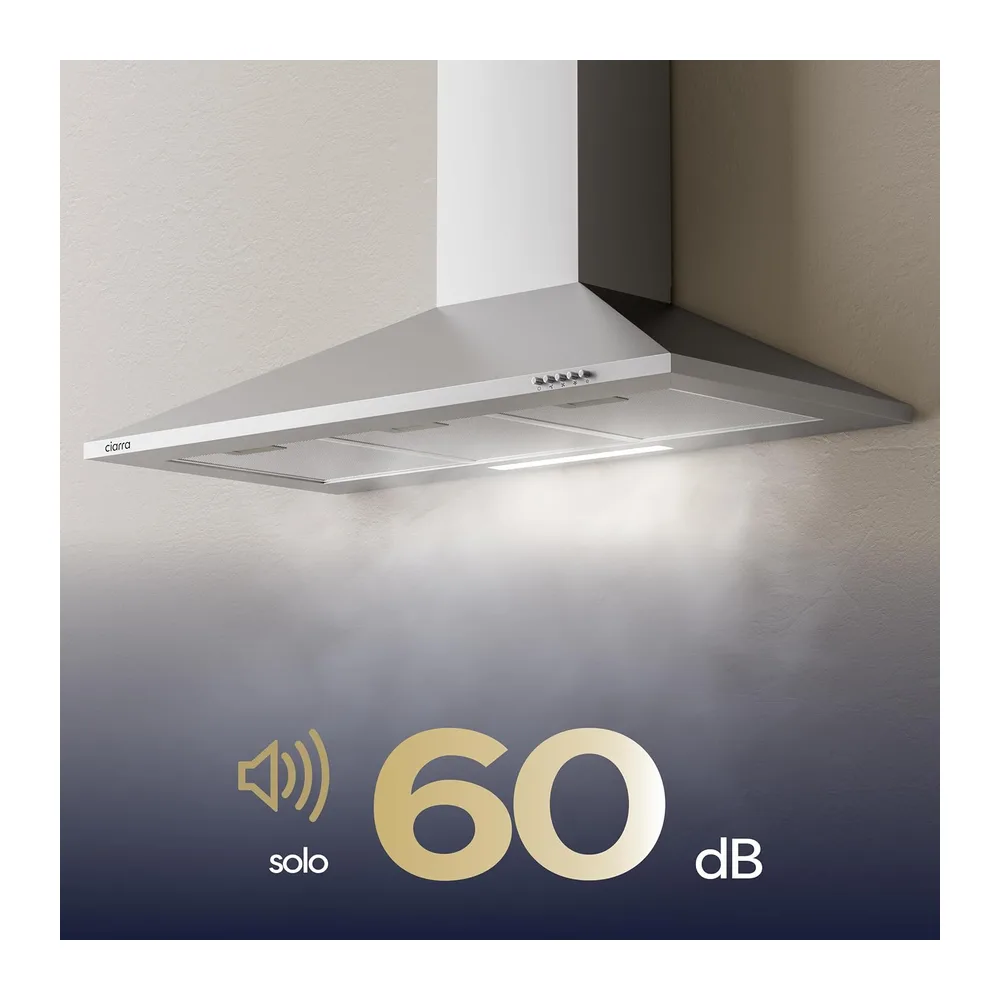 CIARRA CBCS9201 Cappa Aspirante 90 cm Classe A++ — 6