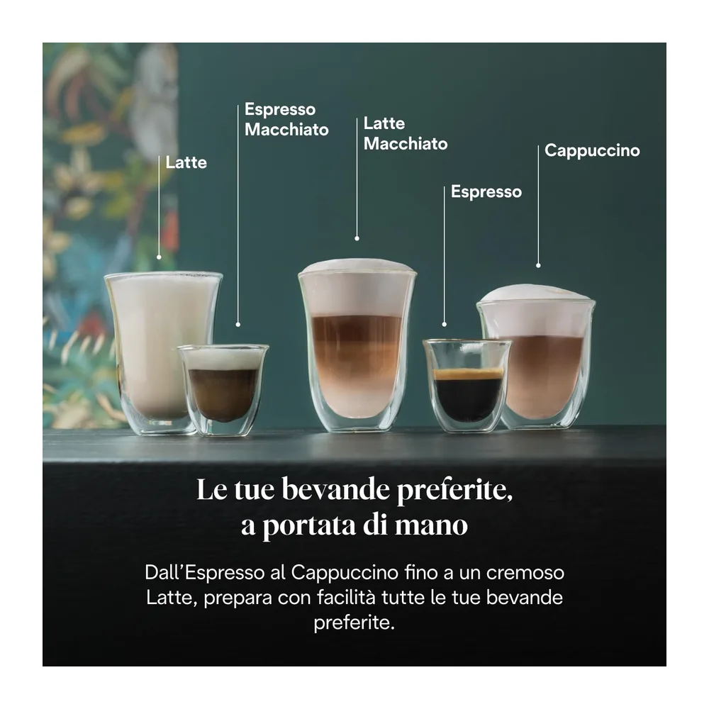 De’Longhi Dedica Style – Perfetto Macchina da Caffè Espresso, Compatibile con Cialde ESE, Montalatte Manuale — 4