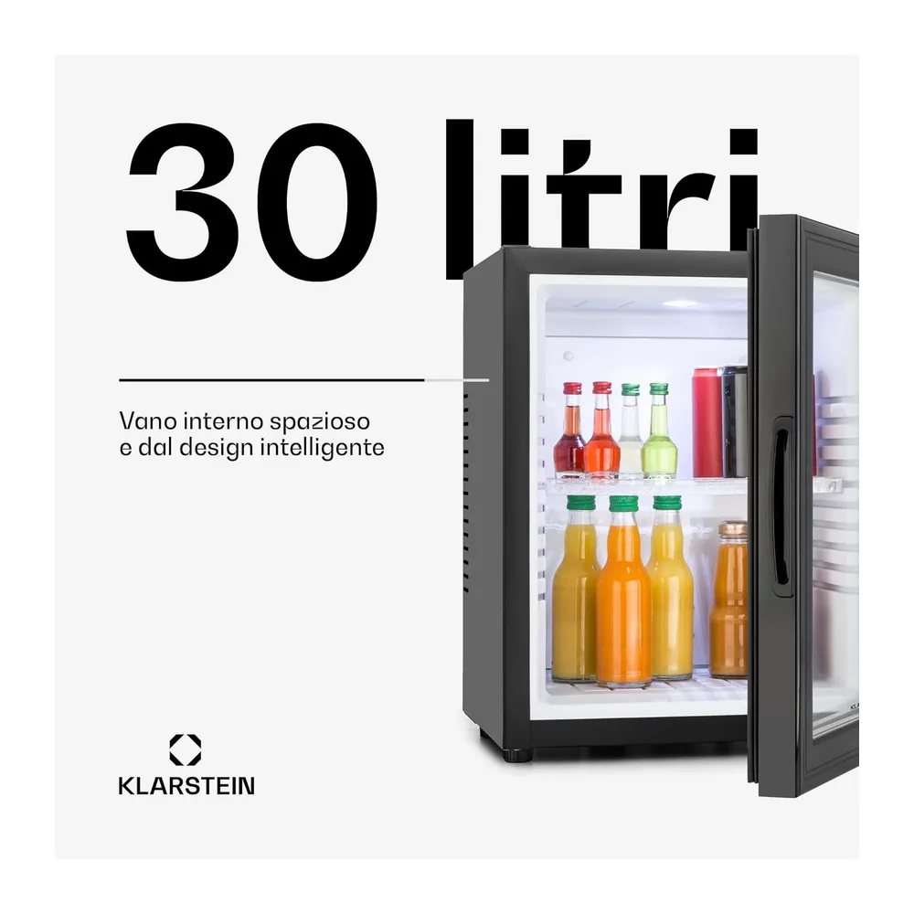 KLARSTEIN Brooklyn Mini Frigo da Camera, Frigo Portatile da Camera, Frigorifero Piccolo da Ufficio, Mini Bar — 2