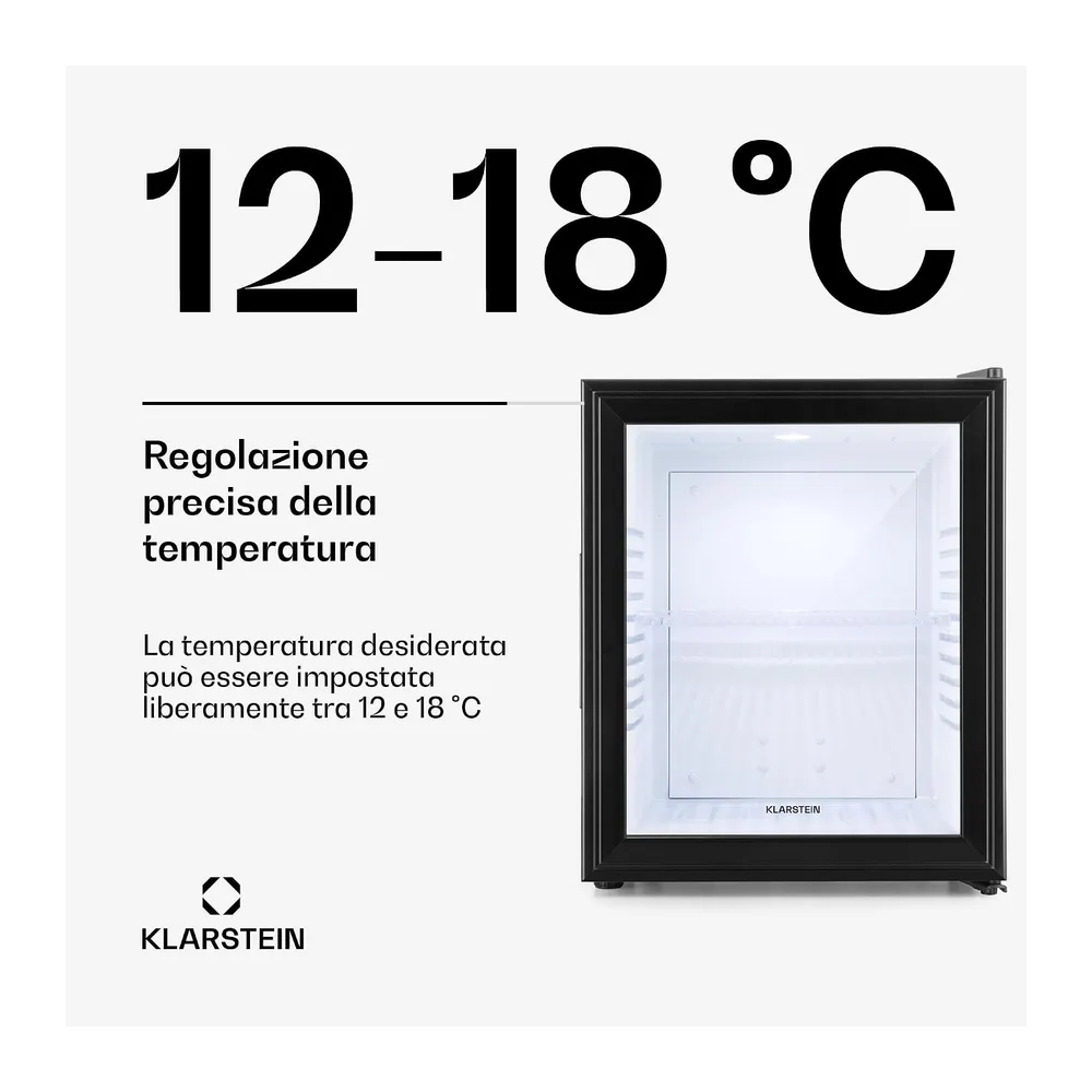 KLARSTEIN Brooklyn Mini Frigo da Camera, Frigo Portatile da Camera, Frigorifero Piccolo da Ufficio, Mini Bar — 4