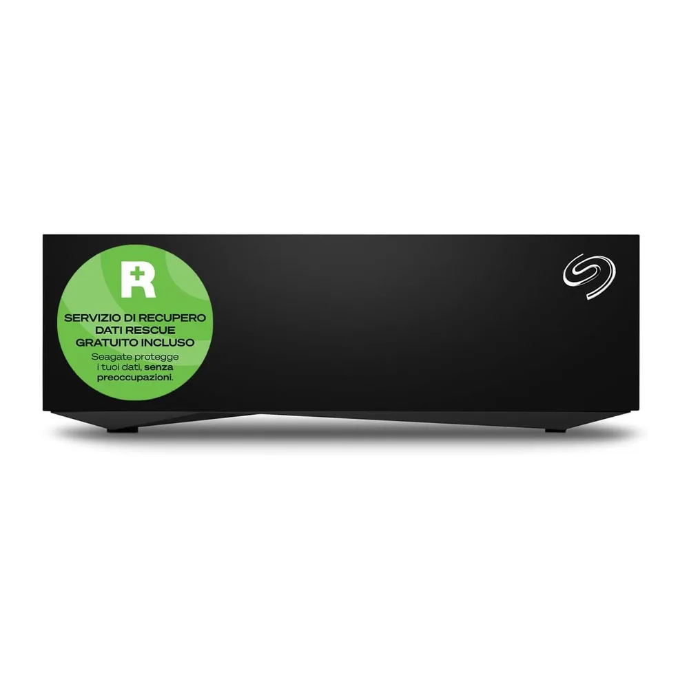 Seagate Desktop Drive, 8 TB, Nero, Hard disk esterno, USB 3.0 per PC Desktop, PC Portatili e Mac e 2 Anni di