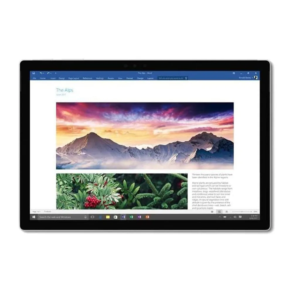 2017 Microsoft Surface Pro 5 LTE con Intel Core i5-7300U (12.3-pollici — 4