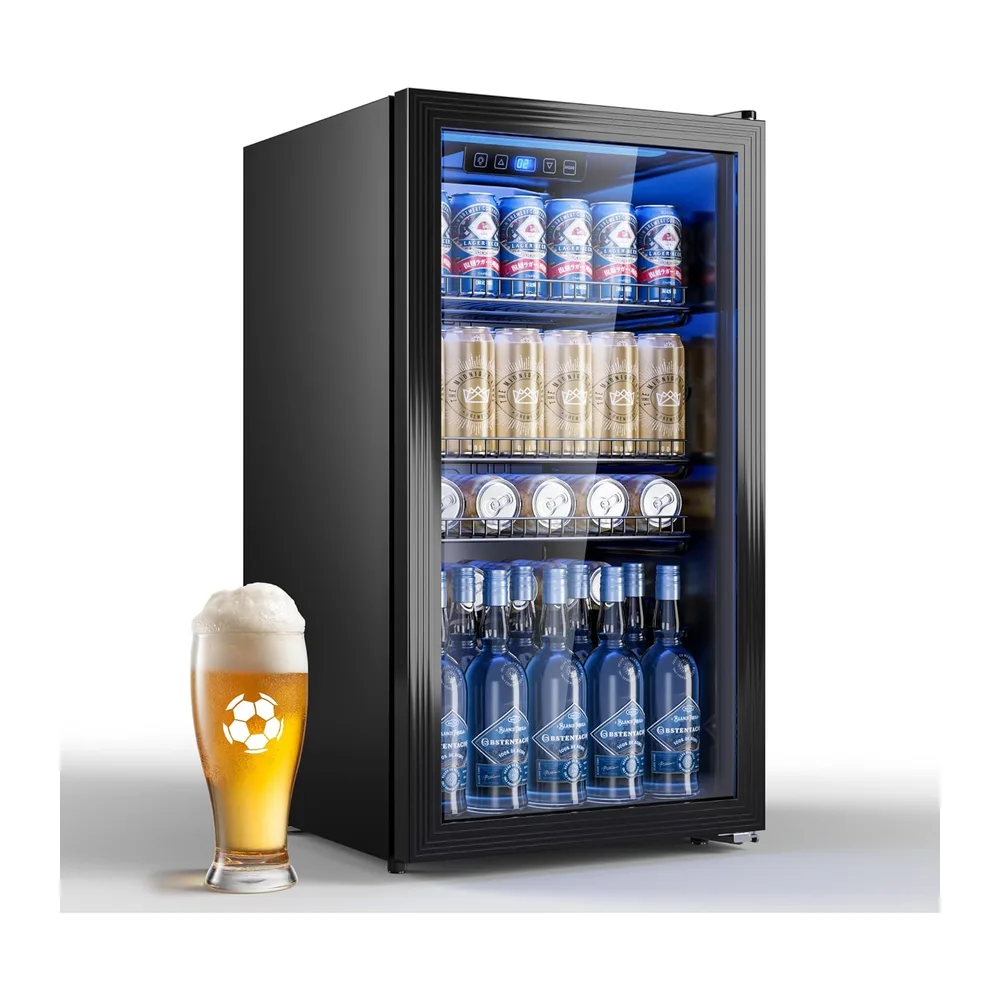 METRO Professional Mini Frigo GPC1088, 88 L, 3 Ripiani Regolabili [Classe di efficienza energetica D] — 2