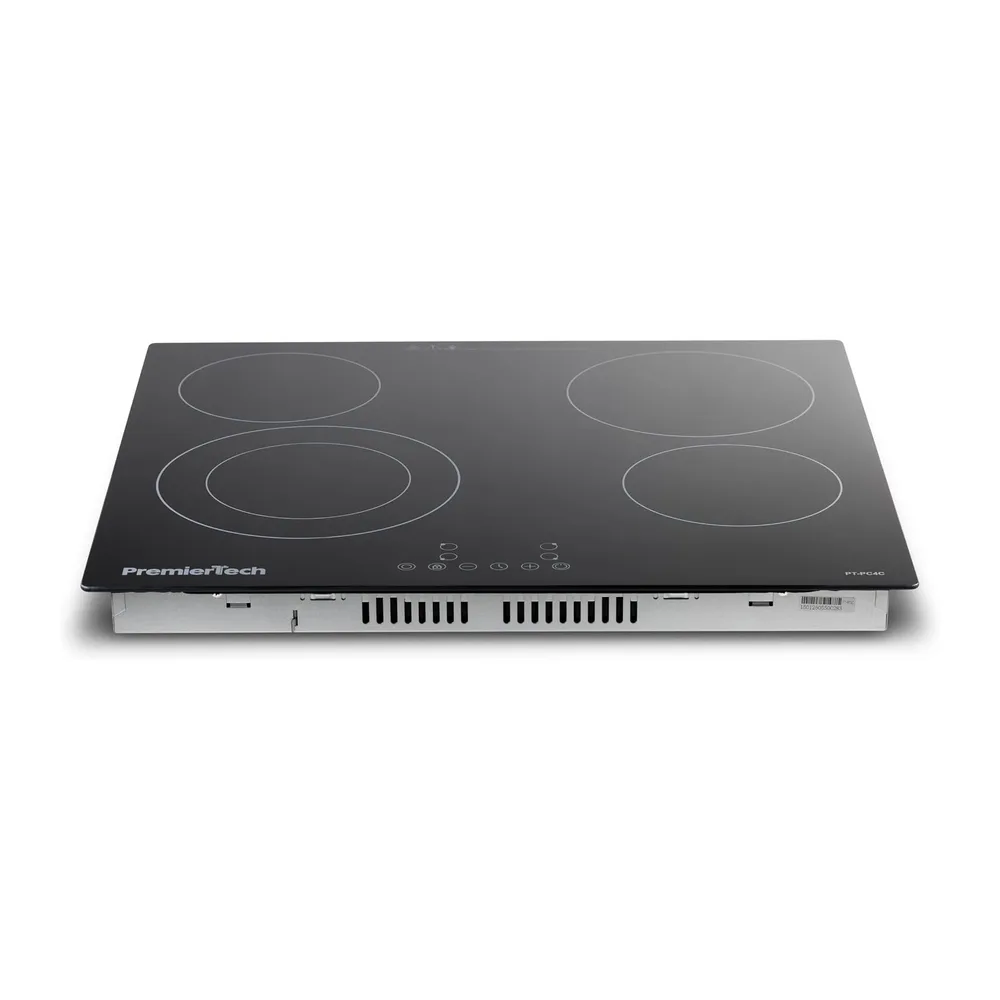 PremierTech Piano Cottura Vetroceramica da Incasso 4 Zone 60cm Nero PT-PC4C — 3