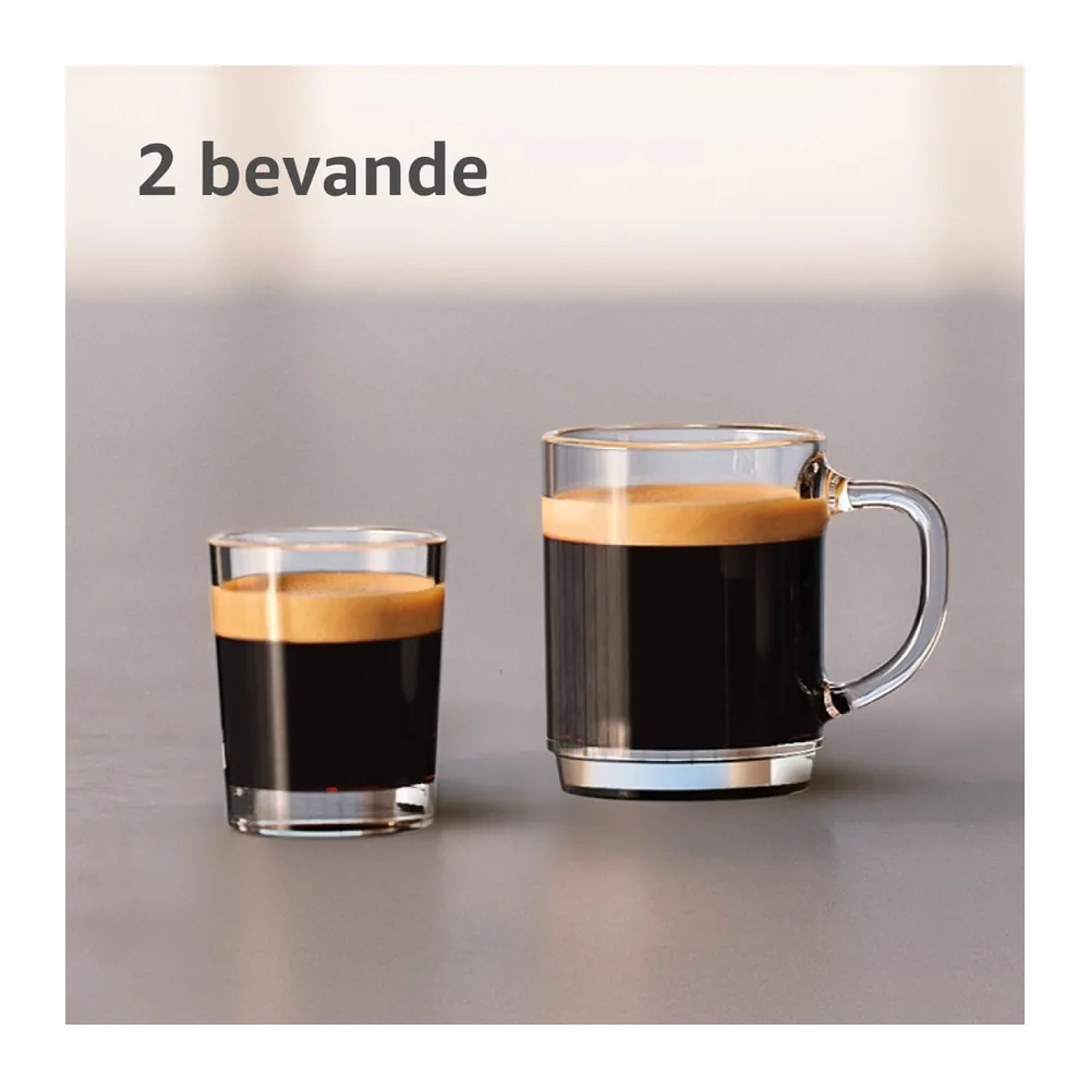 PHILIPS 2200 Macchina Caffè Automatica, 2 bevande, Montalatte [Classe di efficienza energetica A] — 4