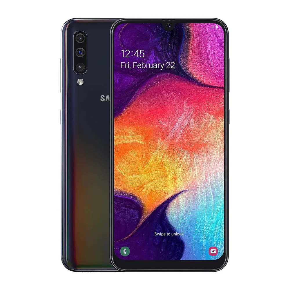 2019 Samsung Galaxy A50 Dual SIM 128GB - Nero (Ricondizionato)