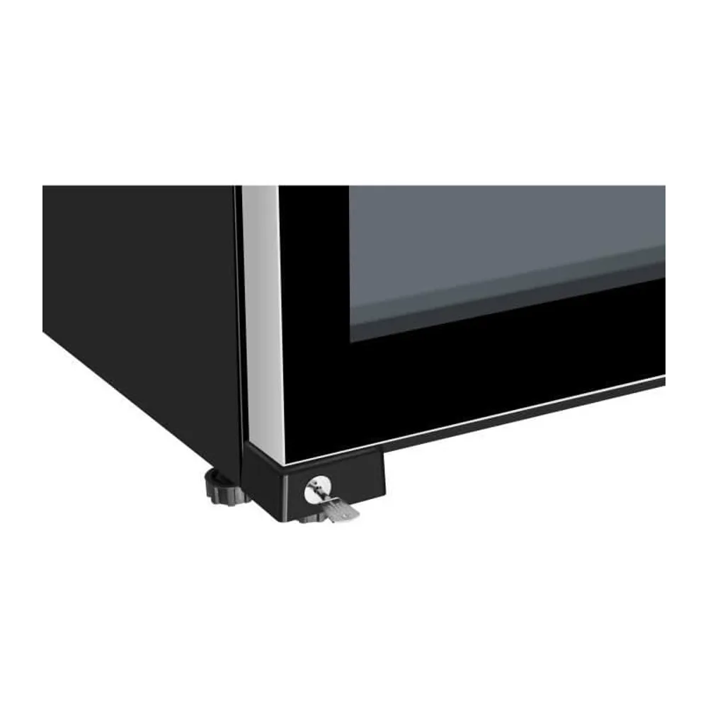 HAIER HWS116GAE - Cave a vin de vieillissement - Pose libre - 116 bouteilles H126.5 x L59,5 cm - Noir [Classe — 6
