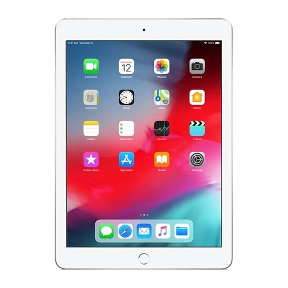 2018 Apple iPad (9.7-pollici, Wi-Fi + Cellulare, 128GB) - Argento (Ricondizionato)