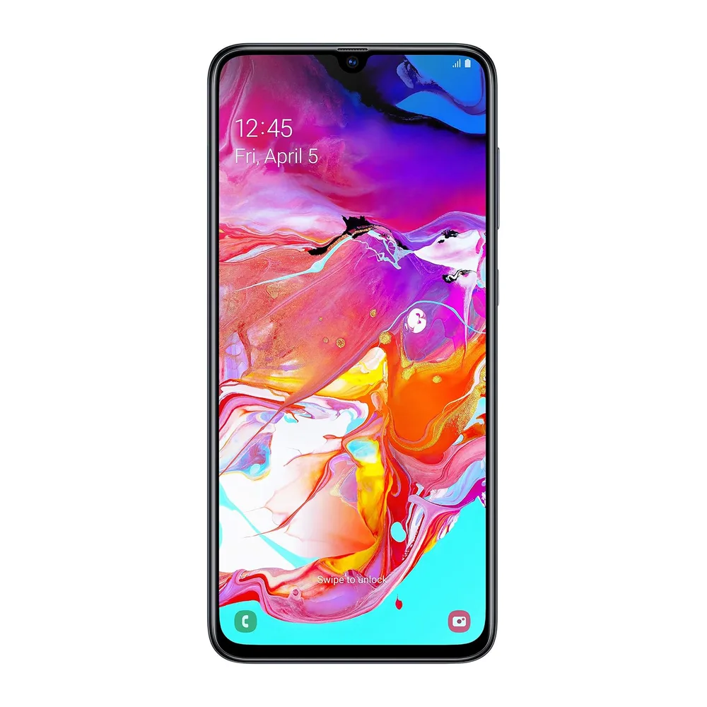 Samsung Galaxy A70 - Smartphone 4G (6,7'' - 128GO - 6 GO RAM) - BLACK - Other version (Ricondizionato)