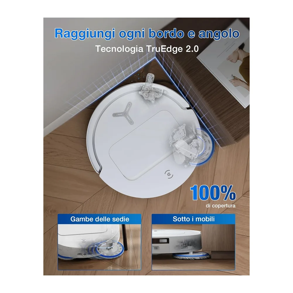 ECOVACS T50 OMNI Gen2 Robot Aspirapolvere Lavapavimenti 21000 Pa — 3