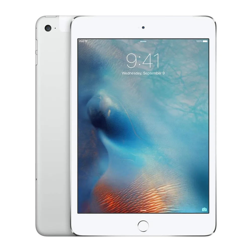 Fine-2015 Apple iPad Mini (7.9-pollice, Wi-Fi + Cellulare, 128GB) - Argento (Ricondizionato)