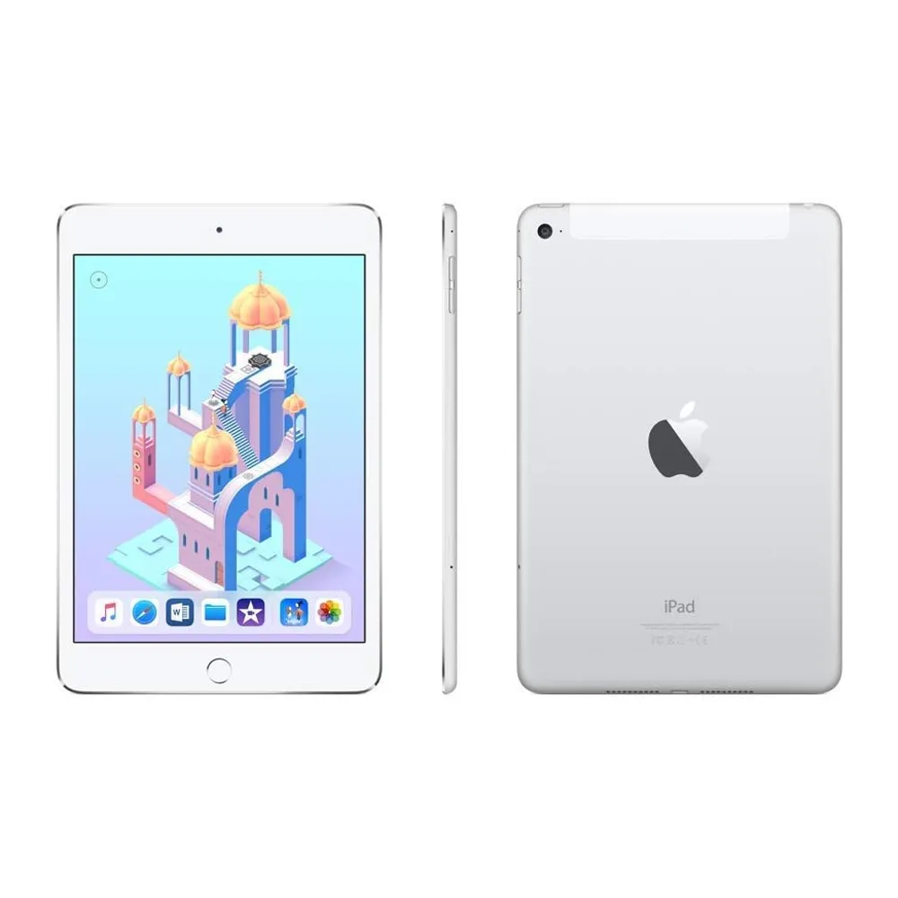 Fine-2015 Apple iPad Mini (7.9-pollice, Wi-Fi + Cellulare, 128GB) - Argento (Ricondizionato) — 6