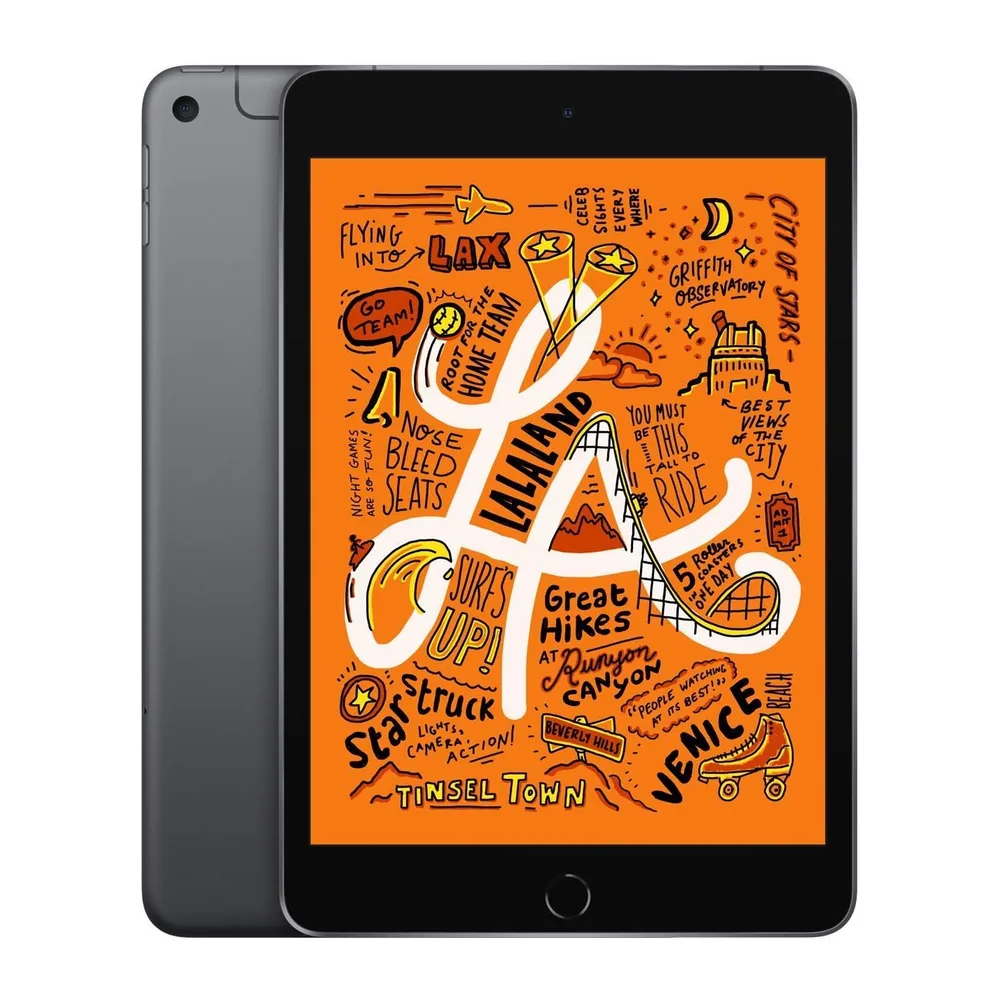 Apple iPad mini (5ª Generazione, 7.9-pollici, 2019), 64GB, Wi-Fi + Cellular, Grigio Siderale (Ricondizionato)