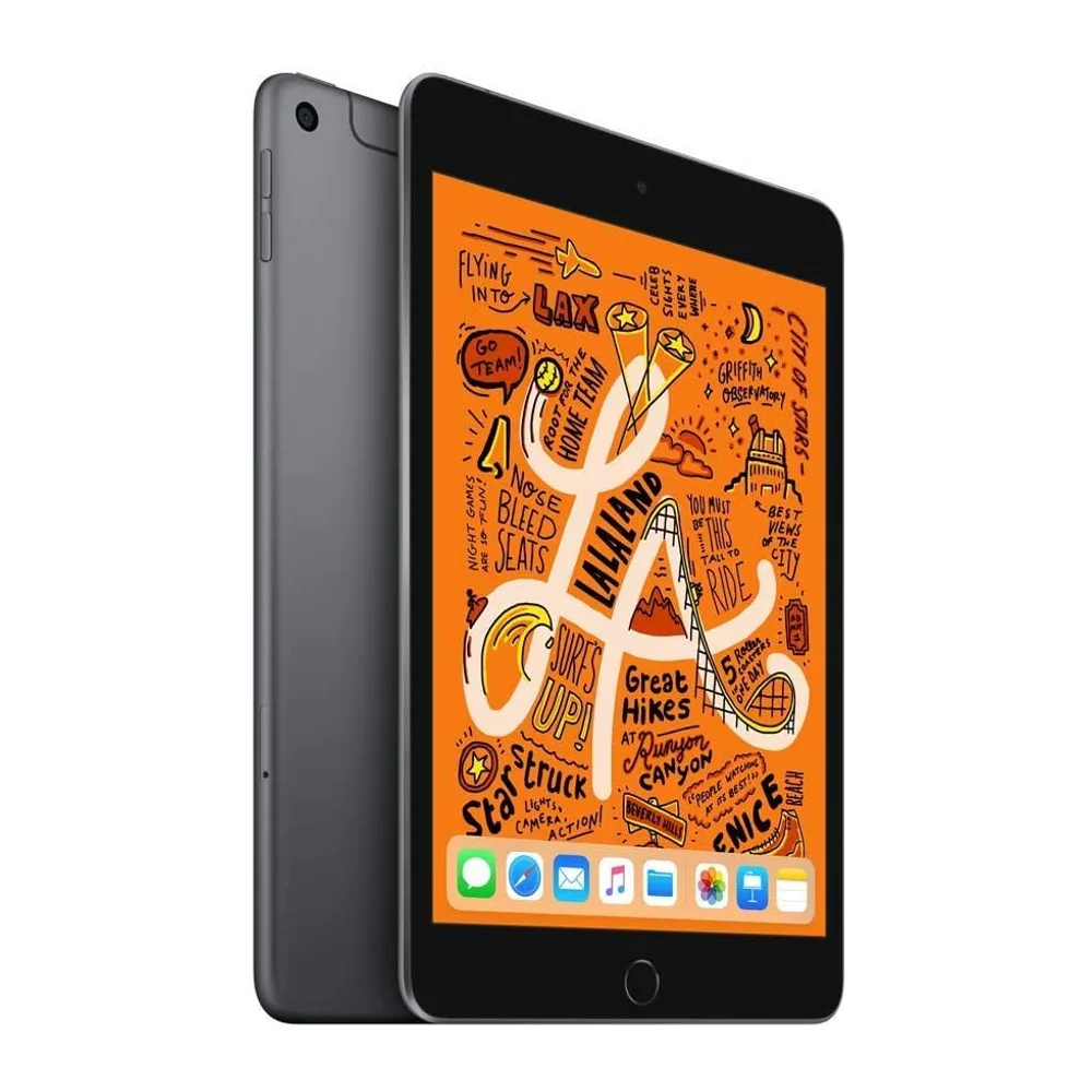 Apple iPad mini (5ª Generazione, 7.9-pollici, 2019), 64GB, Wi-Fi + Cellular, Grigio Siderale (Ricondizionato) — 2