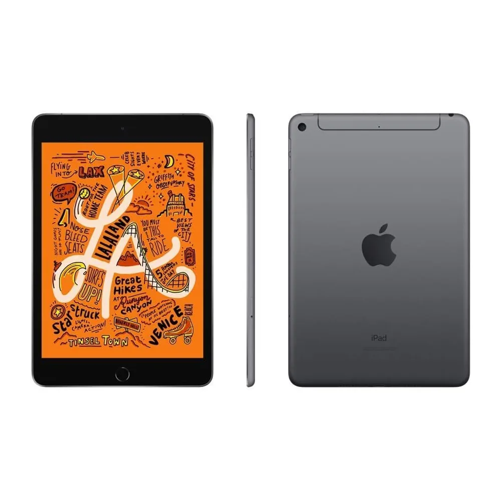 Apple iPad mini (5ª Generazione, 7.9-pollici, 2019), 64GB, Wi-Fi + Cellular, Grigio Siderale (Ricondizionato) — 5