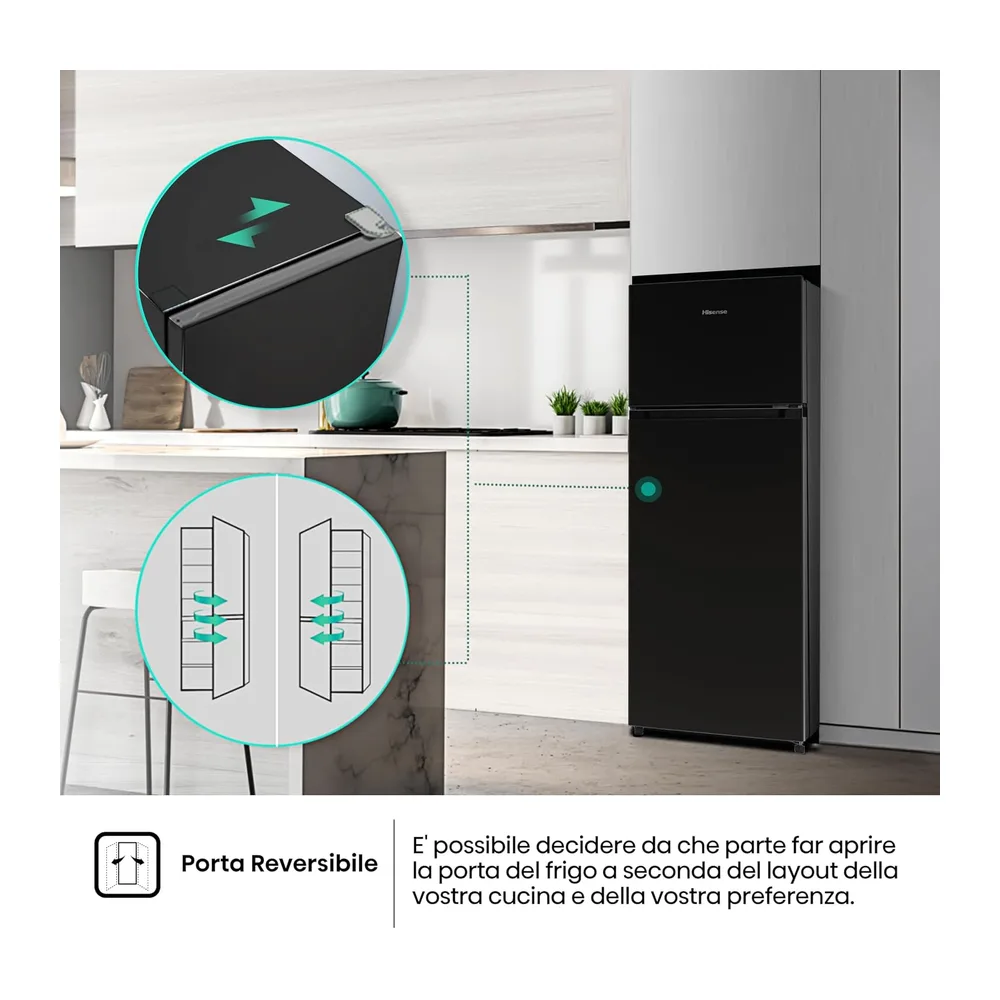 Hisense MTM55205EB Frigorifero Doppia Porta — 4