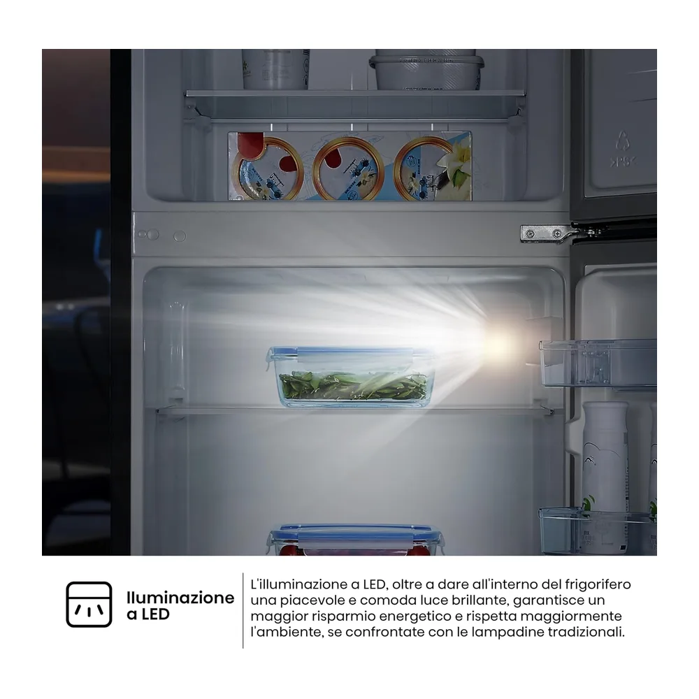 Hisense MTM55205EB Frigorifero Doppia Porta — 6