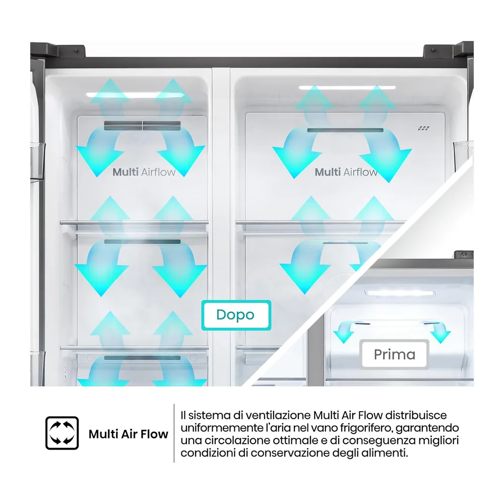 Hisense MS91558EI Frigorifero Side by Side — 4
