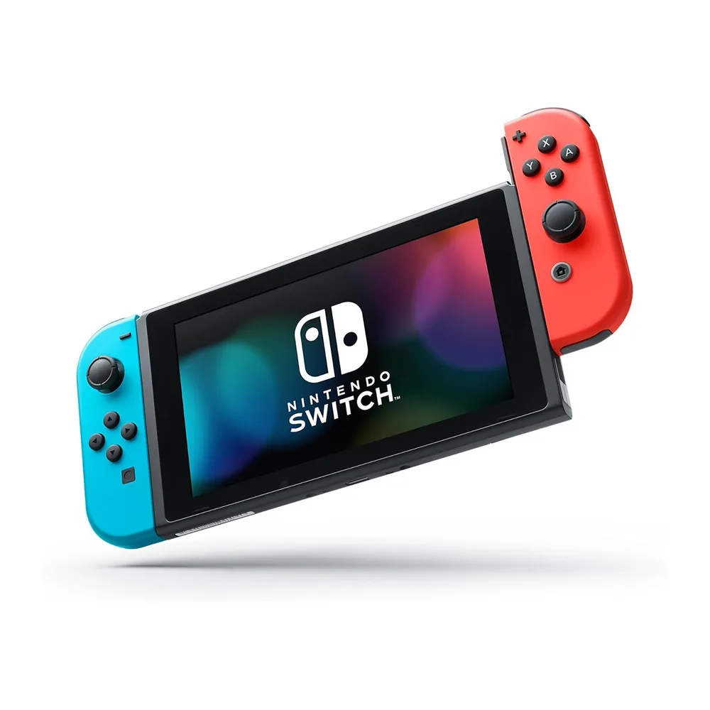 Nintendo Switch 2019 con Joy-Con - Blu e Rosso (Ricondizionato) — 4