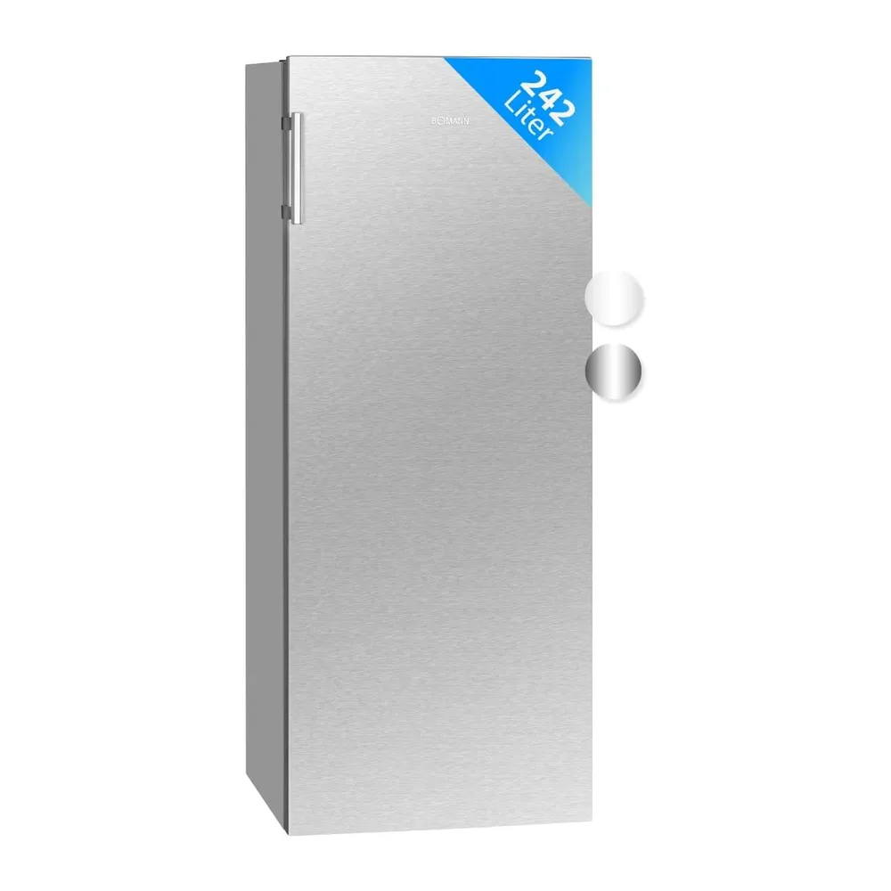 Bomann Réfrigérateur 242L inox VS7316-1-inox