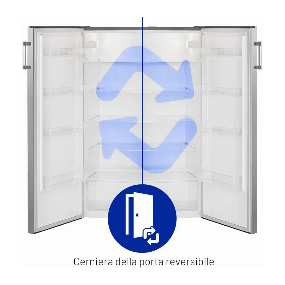 Bomann Réfrigérateur 242L inox VS7316-1-inox — 4