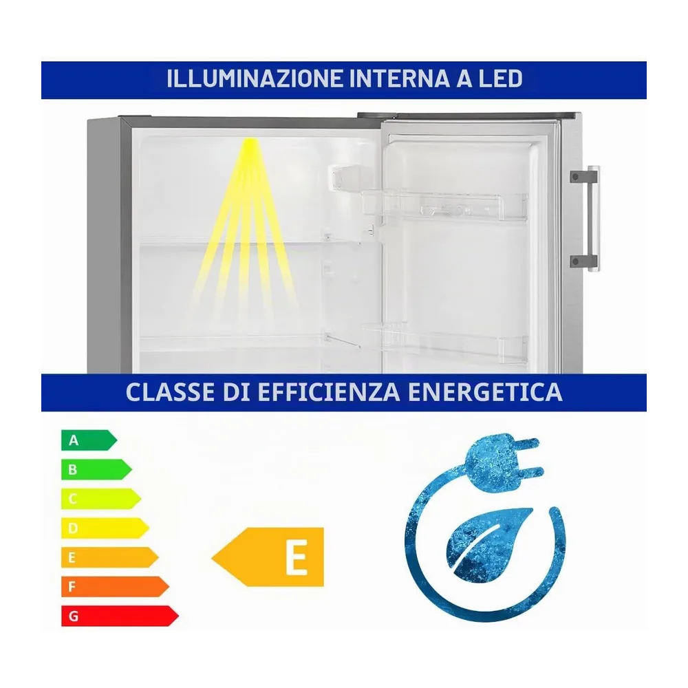 Bomann Réfrigérateur 242L inox VS7316-1-inox — 5