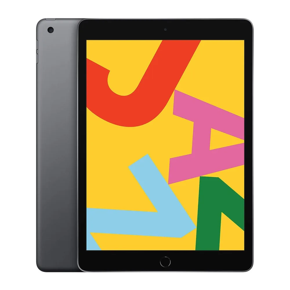 2019 Apple iPad (10.2-pollici, Wi-Fi, 128GB) - Grigio Siderale (Ricondizionato)