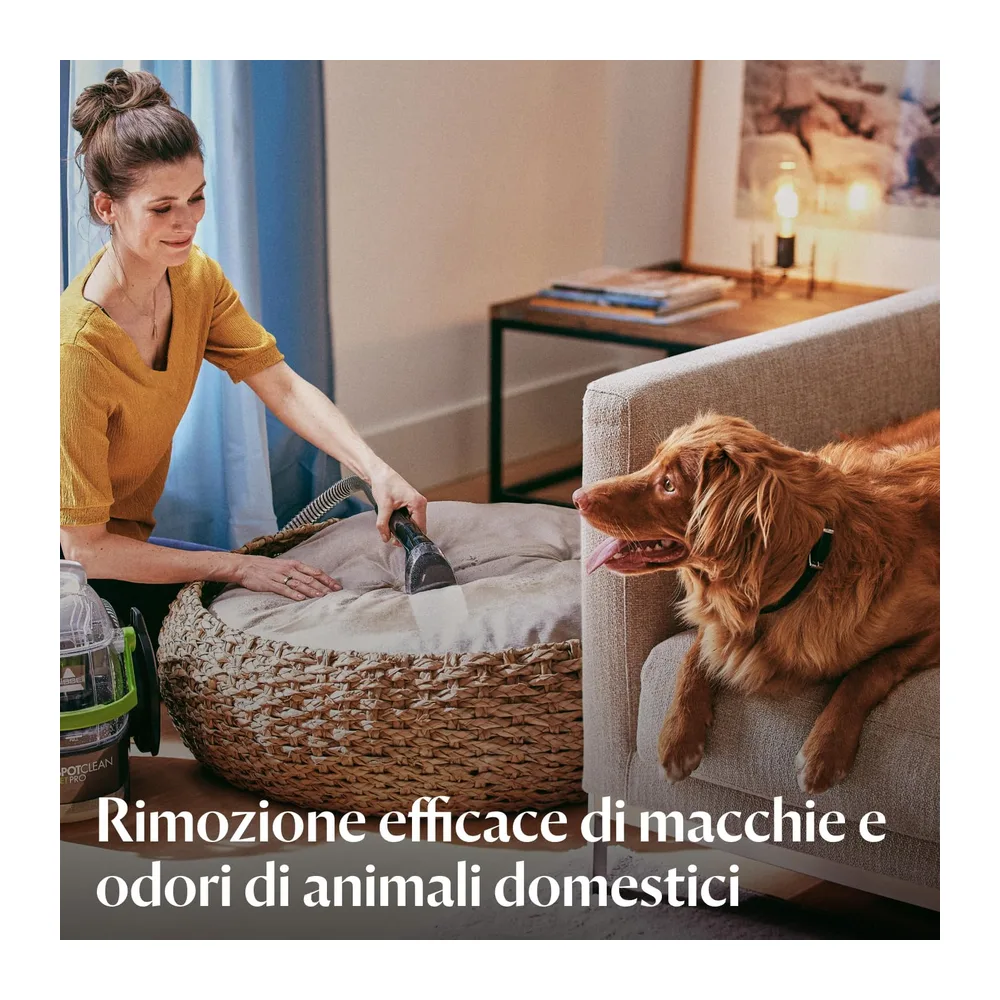 BISSELL SpotClean Pet Pro Lavatappeti 750W 15585 — 3