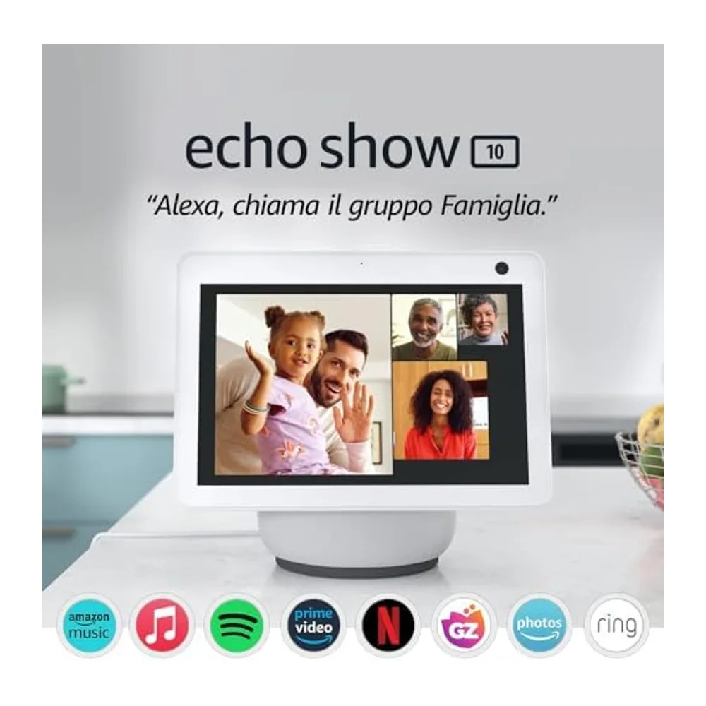 Ricondizionato Certificato|Echo Show 10 (Ultimo modello)