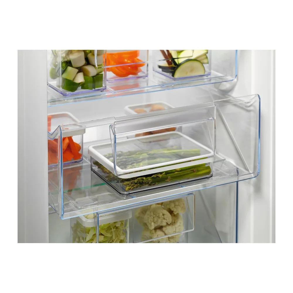 Electrolux LUB3AE88S, Congelatore Verticale da Incasso, Serie 600 LowFrost, Altezza 87,3 cm, Capacità Totale — 3