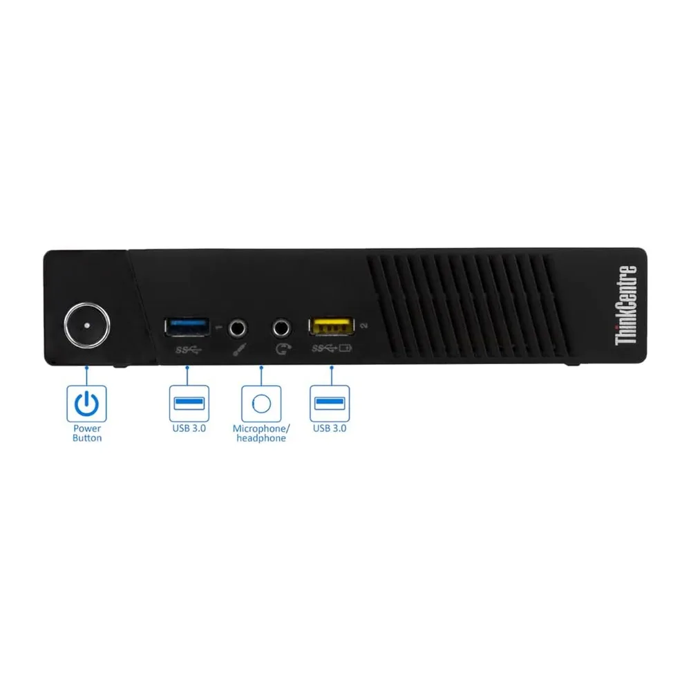 Lenovo, Mini Pc fisso i5, Ram 8 Gb, SSD 256 Gb, Wi Fi, Pc desktop i5, Computer pronto all'uso, Wi Fi, Libre — 4