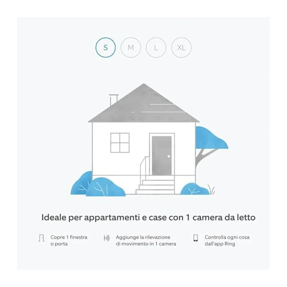 Kit Ring Alarm - S | Sistema di allarme per la sicurezza della tua casa con monitoraggio assistito opzionale — 3