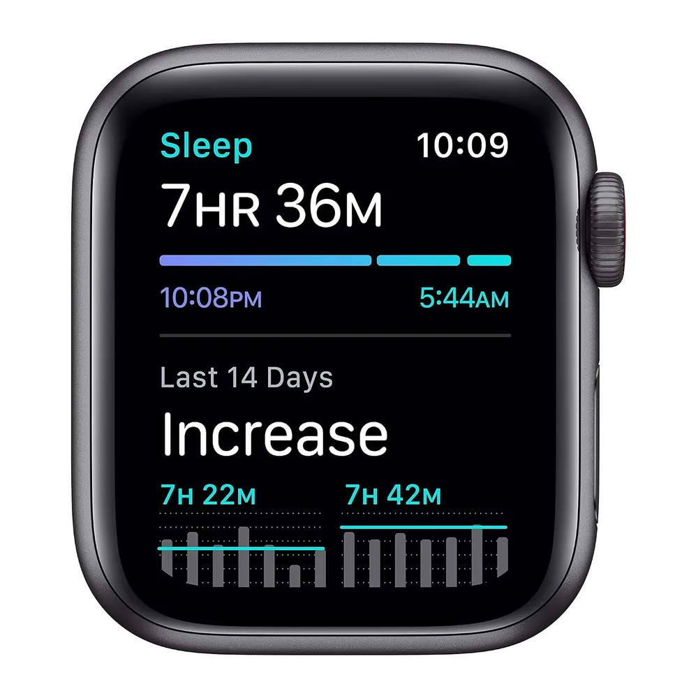 Apple Watch SE 2020 (GPS + Cellulare, 40MM) Cassa in Alluminio Grigio Siderale con Cinturino Sport Nero — 4