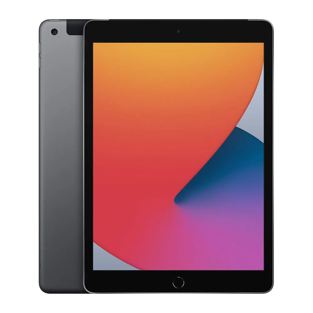 Apple iPad (8ª Generazione, 10.2-pollici, 2020), 128GB, Wi-Fi + Cellular, Grigio Siderale (Ricondizionato)