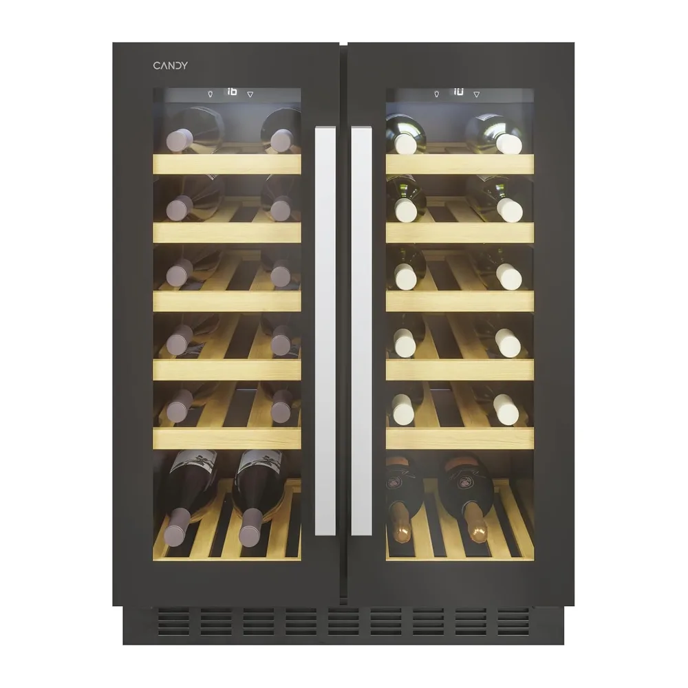 CANDY Cantinetta Vino 38 Bottiglie, Doppia Zona, Classe G
