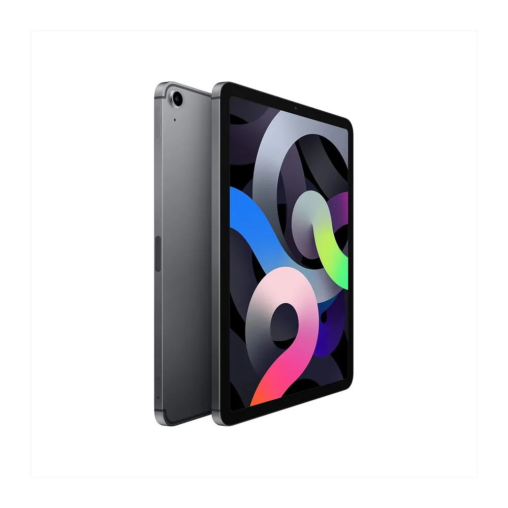 Apple 2020 iPad Air (10.9-pollici, Wi-Fi+ Cellulare, 64GB) - Grigio Siderale (Ricondizionato) — 2