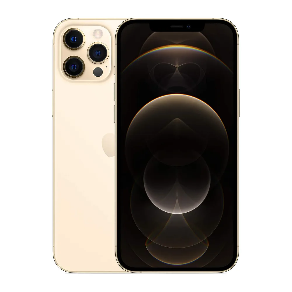 Apple iPhone 12 Pro Max, adatto a tutti gli operatori telefonici, 128GB, Oro - (Ricondizionato)