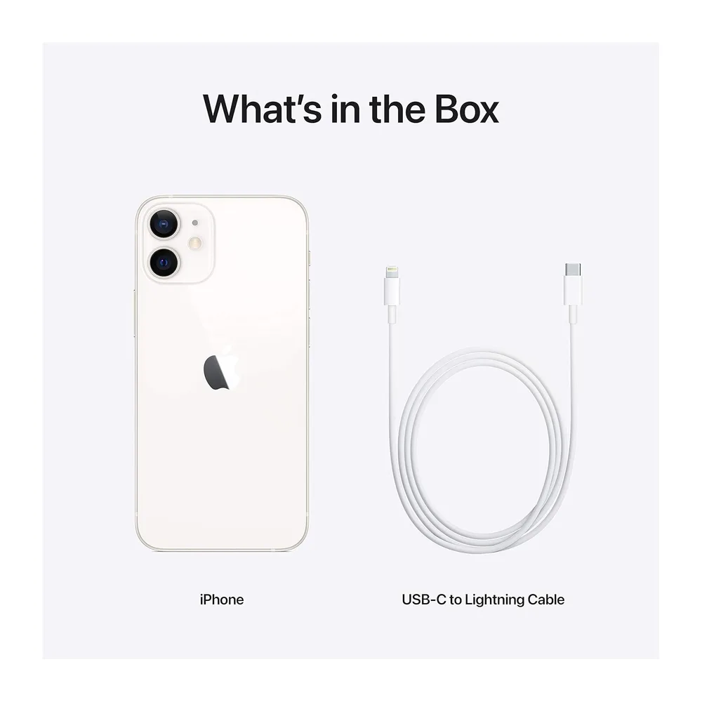 Apple iPhone 12 mini, 64GB, Bianco (Ricondizionato) — 6