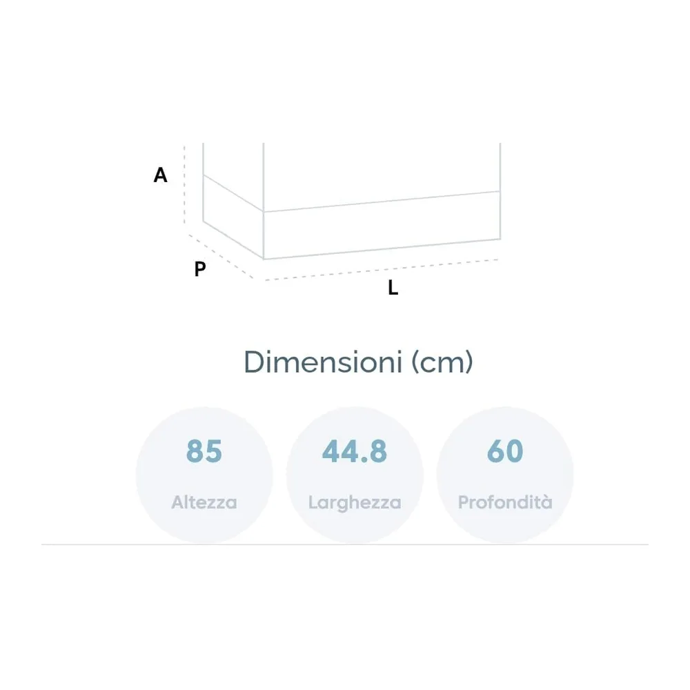 Beko DVS05024S, Lavastoviglie Slim, Argento, 44.8 x 60 x 85 cm [Classe di efficienza energetica E] — 6