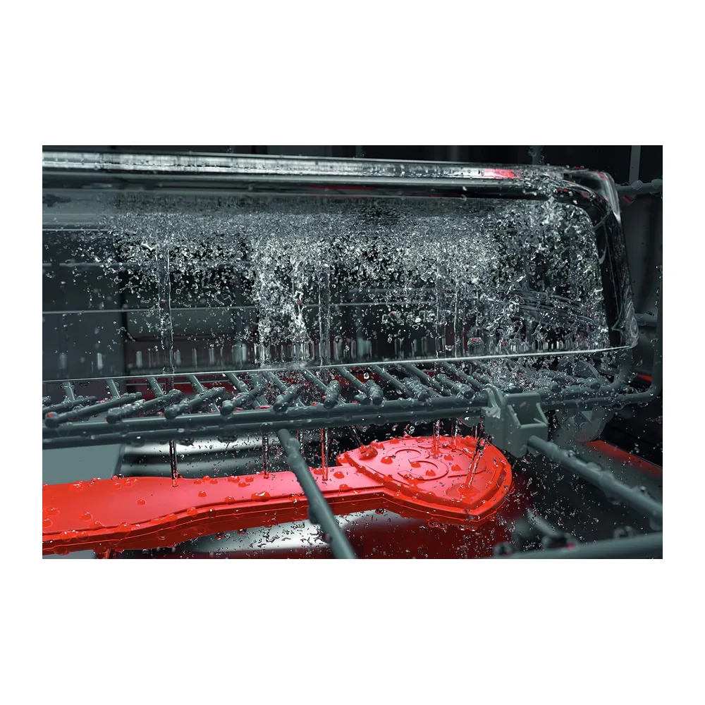 Hotpoint Ariston HFC 3C26 CW X, lavastoviglie verticale, 14 posti, terzo cestello, inox [Classe di efficienza — 5