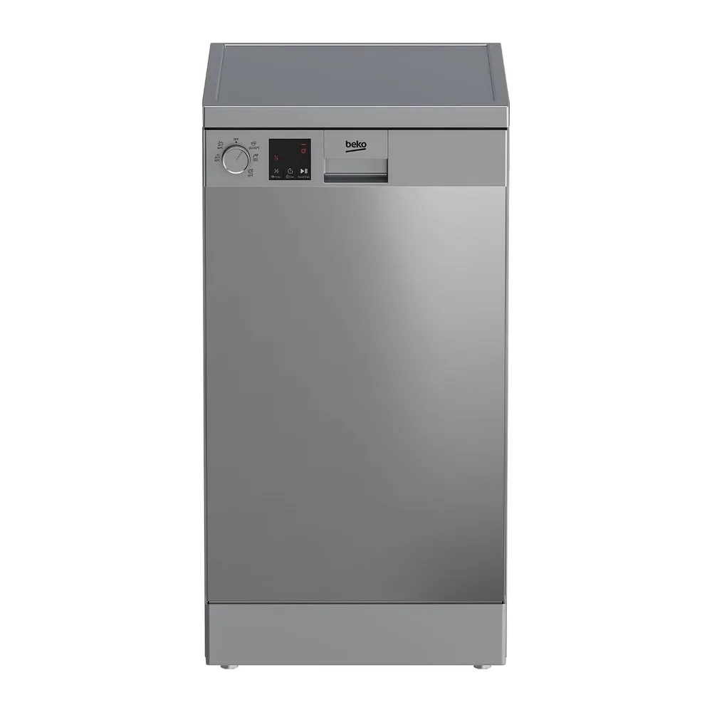 Lave-vaisselle BEKO DVS05024X Acier inoxydable (45 cm) [Classe di efficienza energetica E]