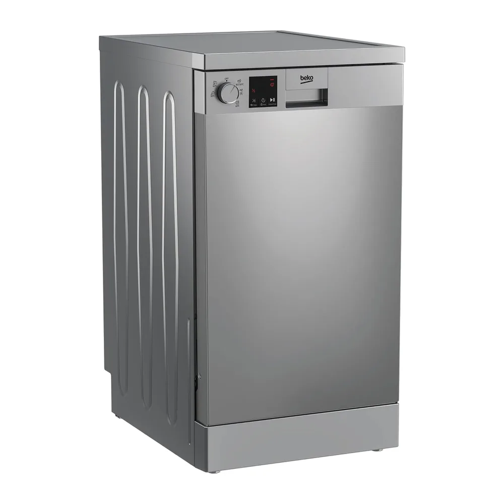Lave-vaisselle BEKO DVS05024X Acier inoxydable (45 cm) [Classe di efficienza energetica E] — 2