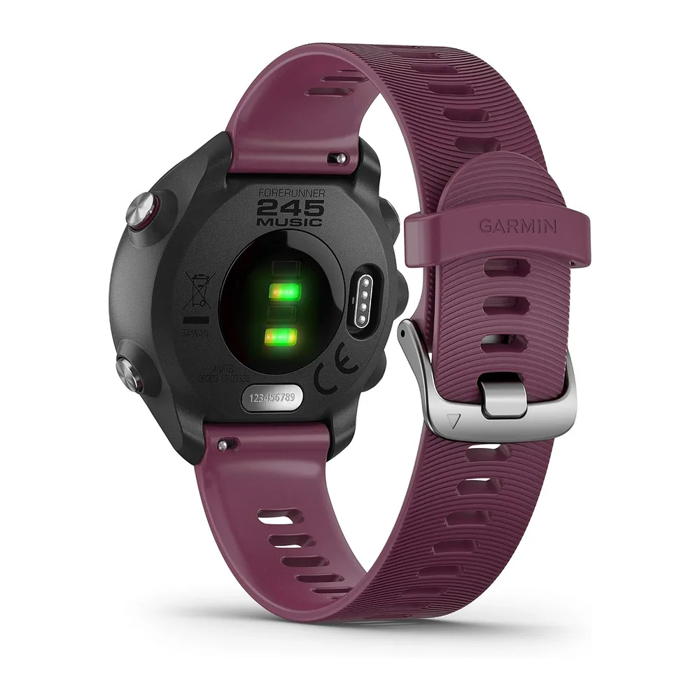 Garmin Forerunner 245, Orologio Smart GPS Multisport, Black/Merlot (Ricondizionato) — 4