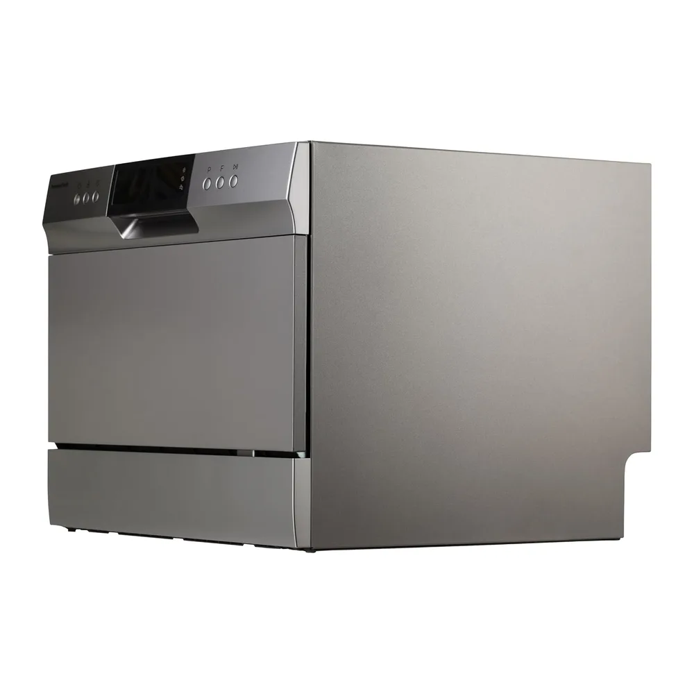 PremierTech Mini Lavastoviglie Compatta 6 Coperti da Tavolo Silver PTLS6S [Classe di efficienza energetica F] — 3