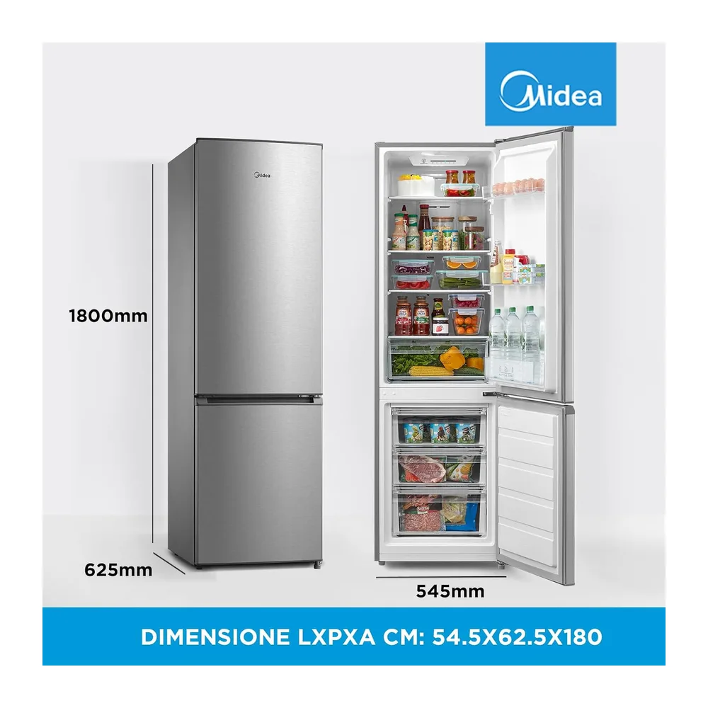 Midea MERB276FGE02A 270L Frigorifero Combinato — 3