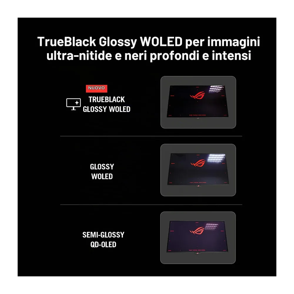 ASUS ROG STRIX OLED XG32UQWMS, Monitor Gaming da 31,5" WOLED, Nero [Classe di efficienza energetica G] — 4