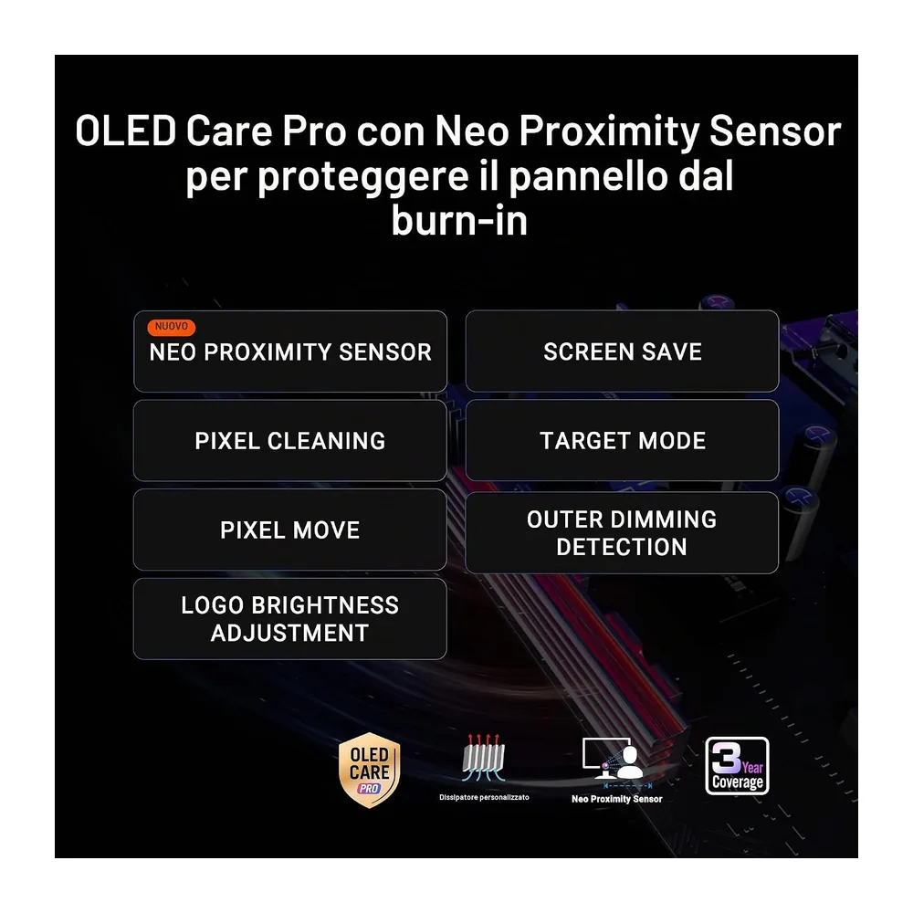 ASUS ROG STRIX OLED XG32UQWMS, Monitor Gaming da 31,5" WOLED, Nero [Classe di efficienza energetica G] — 6