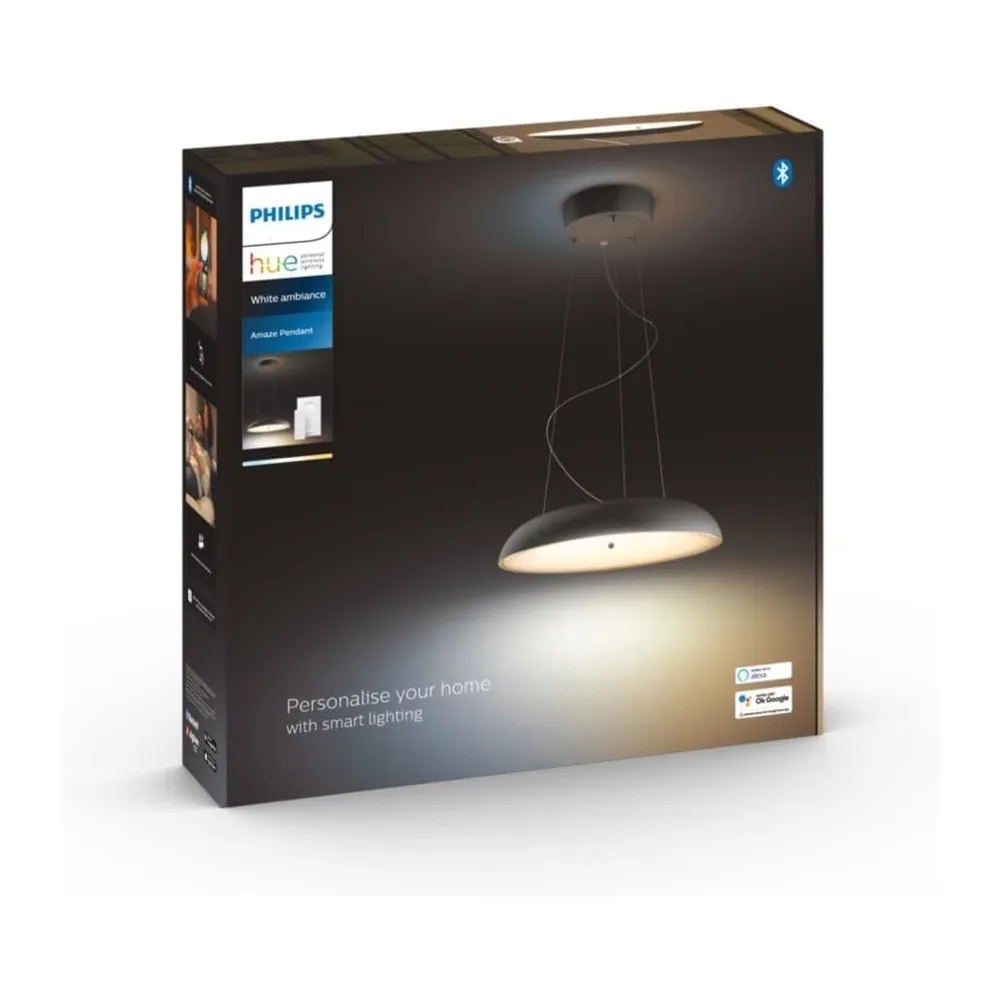 Philips Hue Amaze, Lampada a sospensione smart, Nero — 3